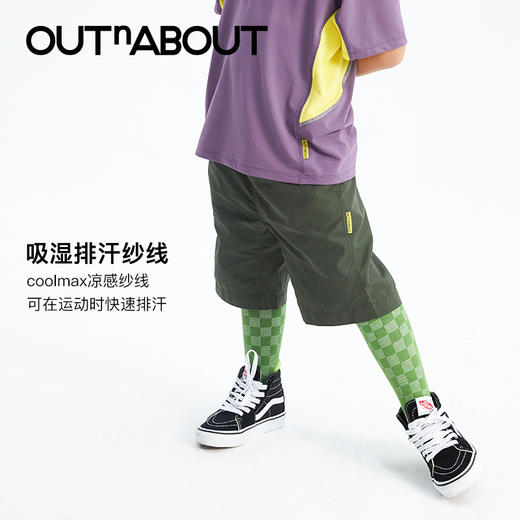 OUTnABOUT出门走走 Coolmax中筒运动袜 商品图2