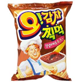 오리온 찍먹 오!감자 양념바베큐소스맛75g