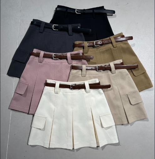 【门店同款】ENJOY春季辣妹工装百褶裙 156108026 商品图0