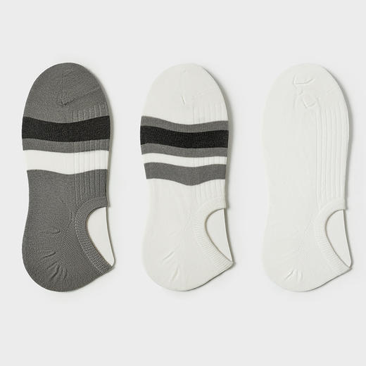 都市丽人都市锋尚休闲系列隐形袜男精梳棉袜子中厚隐形袜FC4DA6 商品图1