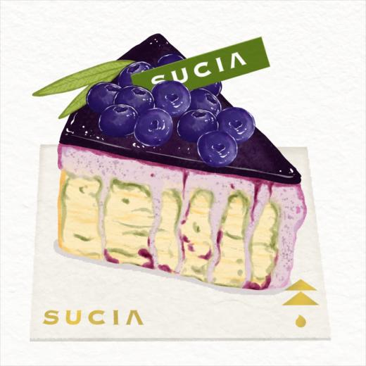 蓝莓漩涡切块 商品图0