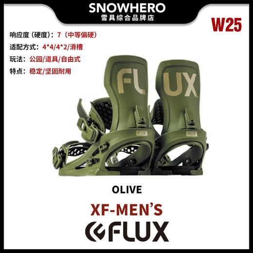 24/25雪季FLUX男款单板滑雪固定器预售 商品图6