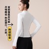 聚衣堂秋冬新款户外夜跑运动上衣加绒线感反光女长袖瑜伽外套 商品缩略图1