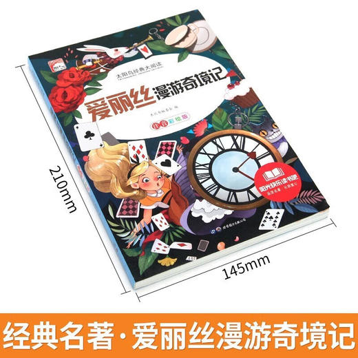 新太阳鸟课外大阅读系列 注音彩绘版 爱丽丝漫游奇境记 商品图1