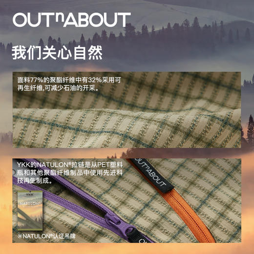 OUTnABOUT出门走走 可收纳防晒弹力带帽夹克 商品图4