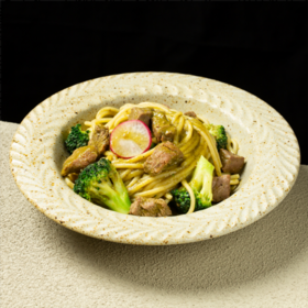 藤椒牛肉意面（微辣）