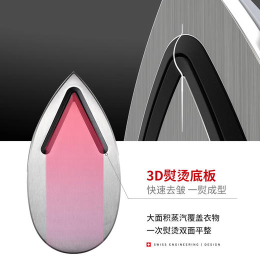 【6F】LAURASTAR（劳拉之星）瑞士LIFT PLUS 瑞士红 原装进口蒸汽熨烫机 商品图4