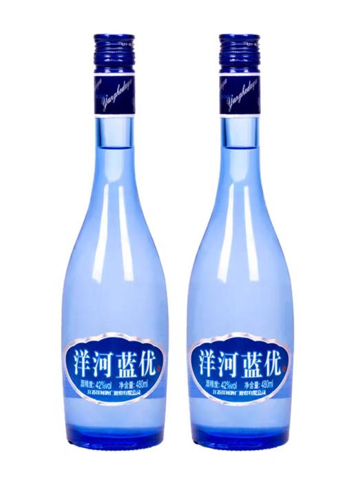 [白酒]洋河蓝优 洋河大曲42度480ml 商品图0