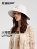 卡蒙半空顶高马尾可折叠遮阳防晒帽女夏大头围轻量化高尔夫渔夫帽 商品缩略图0