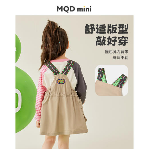 【90-140】【MQDmini】女童工装背带裙春夏裙子 商品图3