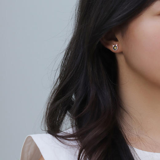 捣蛋的苗头 纯银耳饰 商品图2