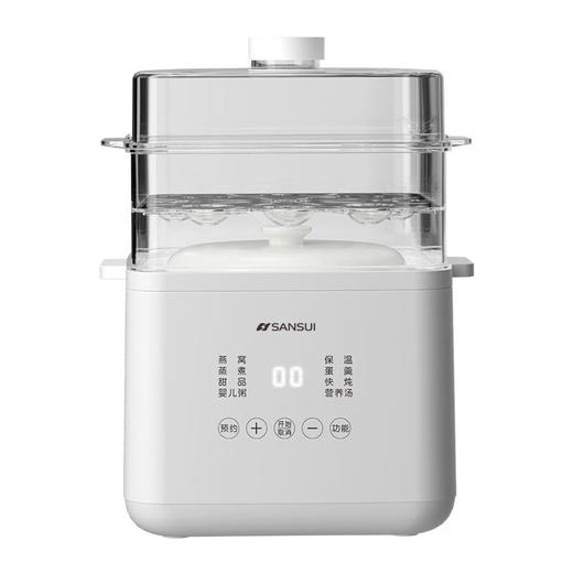 山水（SANSUI）多功能电炖盅炖锅SDZ-17S 白色 商品图0