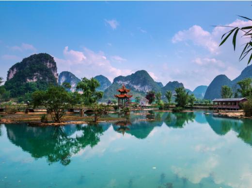 【清明节踏青】<广西崇左+靖西3天动车团>“中国最美瀑布”德天跨国大瀑布、“西南三大名泉”靖西鹅泉、“、“绣球之乡”靖西旧州古镇、“花千骨拍摄地”峒那屿湾、广西民族博物馆、 崇左太平古城、大新明仕田园 商品图2