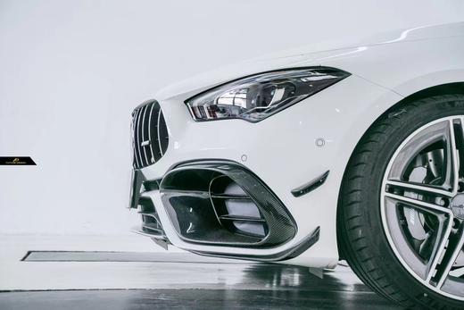 BENZ 奔驰 W18 CLA45 FD 高品质碳纤维原厂款风刀 商品图2