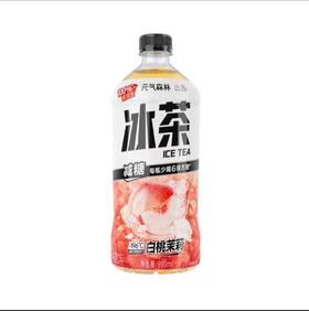 冰茶白桃茉莉冰桃味茶饮料900ml