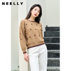 NEELLY纳俪冬季高级感超好看小个子短款毛衣新款加厚慵懒针织上衣N23114A06665 商品缩略图0