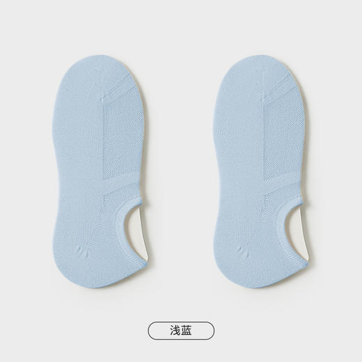 都市丽人都市锋尚简约系列隐形袜男高含棉袜子中厚隐形袜FC4DB2 商品图7