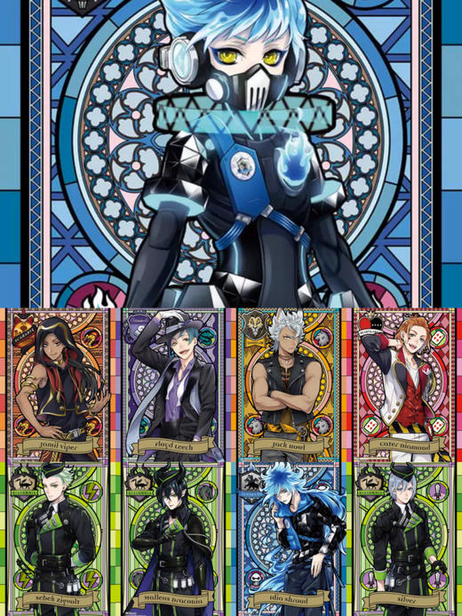 日本YANOMAN迪士尼扭曲仙境彩窗透明拼图70片 商品图0