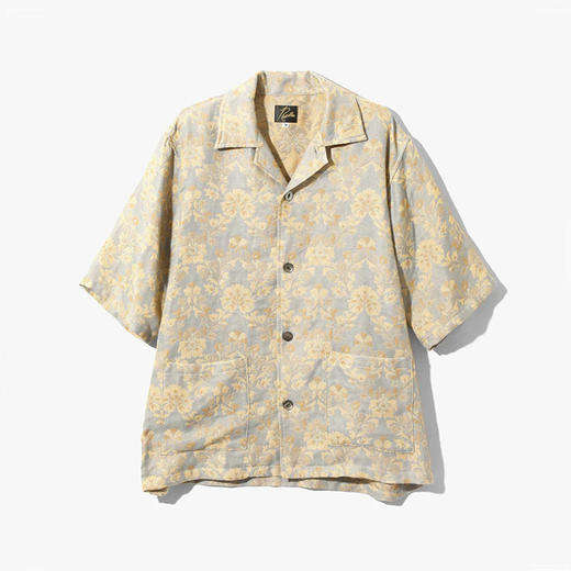 Needles Cabana Shirt - Poly India Jq. 夏威夷短袖衬衫 商品图0