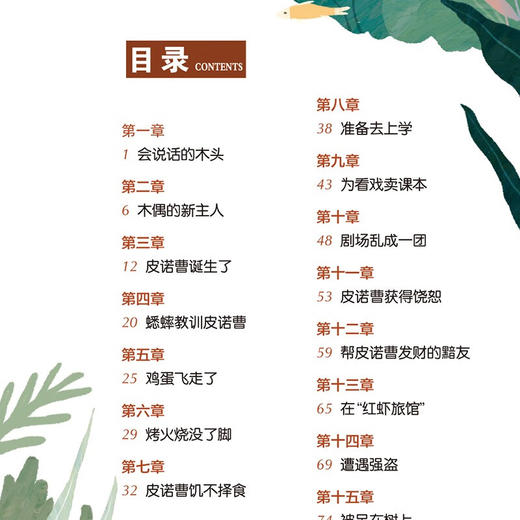 世界经典课外大阅读系列 彩图注音版 木偶奇遇记 商品图5