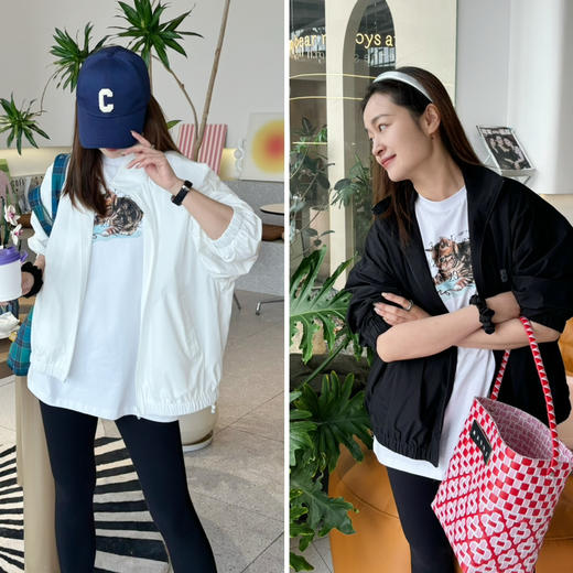 2402405   WANG字母拉链外套 冲锋衣 三防 商品图0