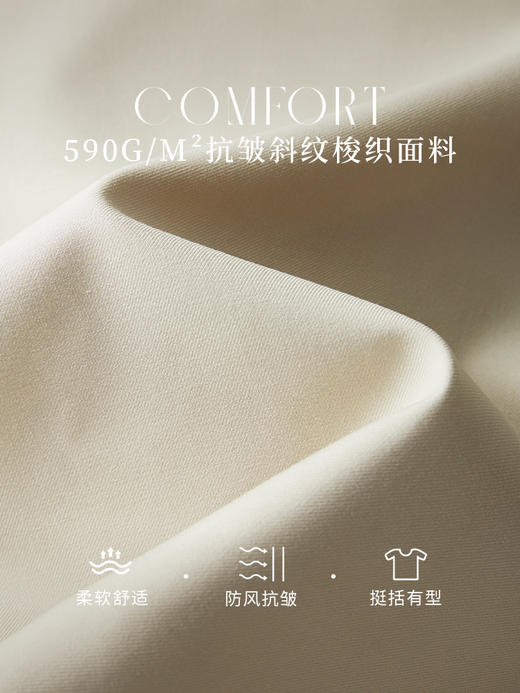 【年货节】熙世界复古工装风短外套女小个子时尚翻领夹克上衣2024年秋装新款 商品图3