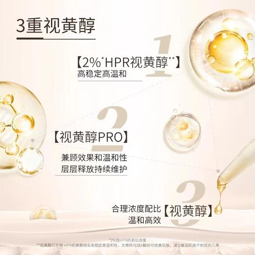 枫缇三重视黄醇时光焕肤胶囊精华 HPR维A醇精华30粒 商品图3