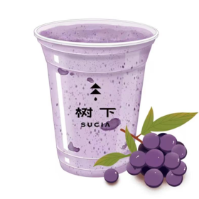 黑加仑酸奶奶昔