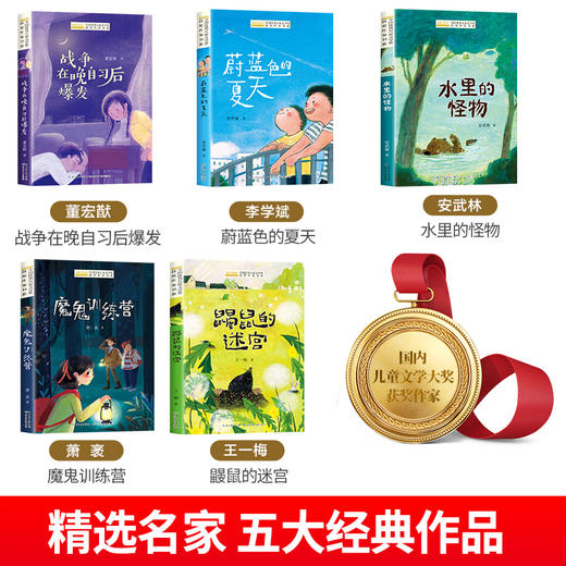 全国优秀儿童文学获奖作家书系 B版全5册 商品图1