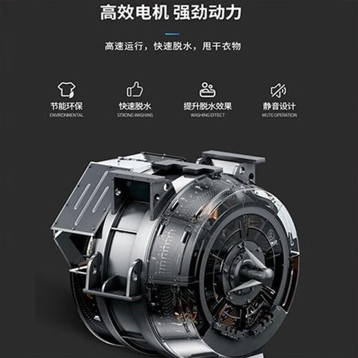 小天鹅 LITTLE SWAN脱水机甩干机 7.5公斤kg单缸迷你甩干桶家用脱水机单甩 小天鹅脱水机TT75-S189(C) 商品图2