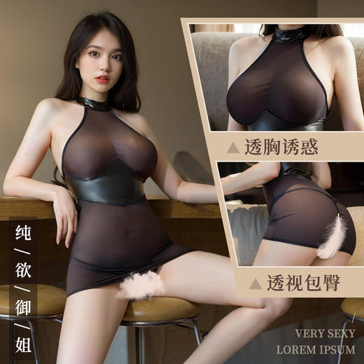 【霏慕】 其他制服6591 热辣性感紧身透视包臀裙6591 情趣内衣成人性爱诱惑纯欲 商品图1