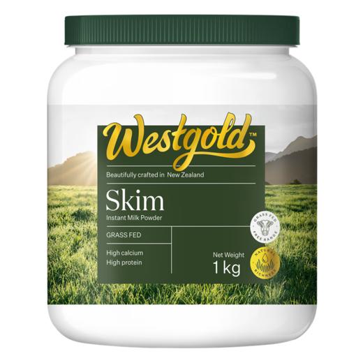 伊利Westgold新西兰牧恩速溶脱脂奶粉1kg 高钙 生牛乳 可冷泡 商品图1