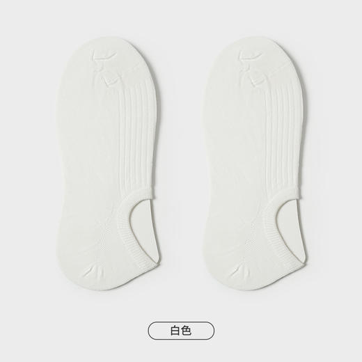 都市丽人都市锋尚休闲系列隐形袜男精梳棉袜子中厚隐形袜FC4DA6 商品图3
