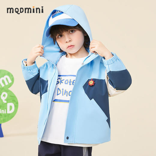 【80-120】【MQDmini】男童春秋梭织连帽外套 商品图9
