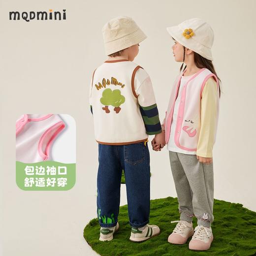 【80-130】【MQDmini】男女童春秋针织开衫坎肩马甲 商品图10
