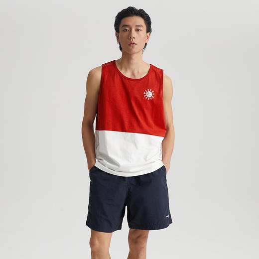 WassupHouse 篮球印花拼接背心 商品图3