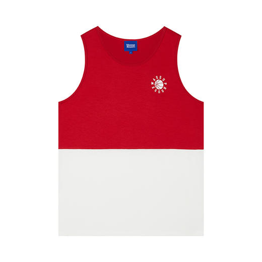 WassupHouse 篮球印花拼接背心 商品图7