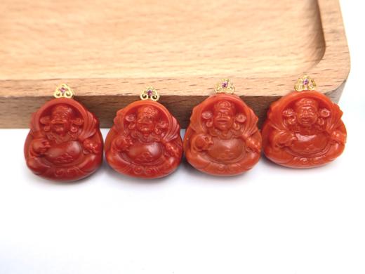 18K南红玛瑙吊坠 商品图0