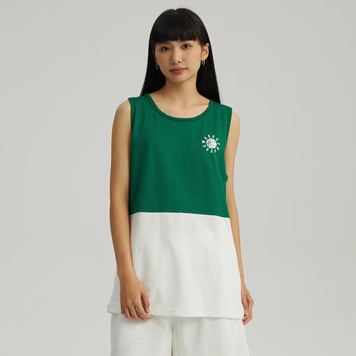 WassupHouse 篮球印花拼接背心 商品图2