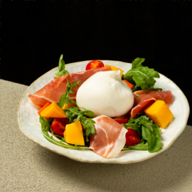 布拉塔火腿沙拉