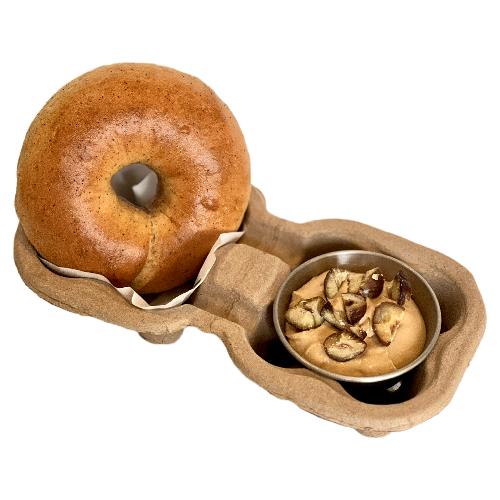 生椰拿铁奶酪贝果 商品图0