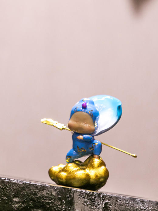 稀奇艺术《志在必得》办公室可爱小摆件创意多巴胺家居轻奢饰品 商品图1