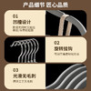【现货】收纳整理师推荐环保无痕防滑干湿两用植绒衣架-20支装H241272758 商品缩略图1