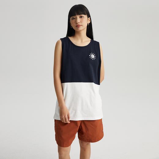 WassupHouse 篮球印花拼接背心 商品图4