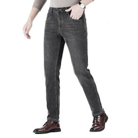 寺木男士高定直筒牛仔裤（自营） | 一线品牌面料和细节，71.5%高含棉，久穿不变形后腰不外翻
