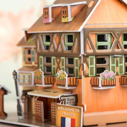 【板牙】乐立方世界风情系列3D立体建筑拼接模型 商品图4