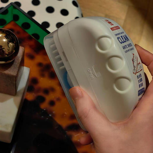 [屁侠推荐]白倍极 小白鞋清洁剂-擦擦白 去污亮白无需水洗 100ml*3瓶 商品图0