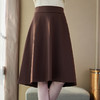 奢姿2024春季新款大码女装时尚半松紧裙子胖妹妹百搭简约半身裙9934460137 商品缩略图1