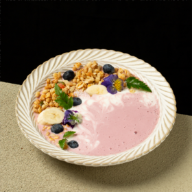 莓果香蕉思慕雪