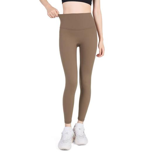 新款lulu超柔裸感高腰瑜伽裤女运动跑步外穿出街打底健身裤普拉提 商品图4